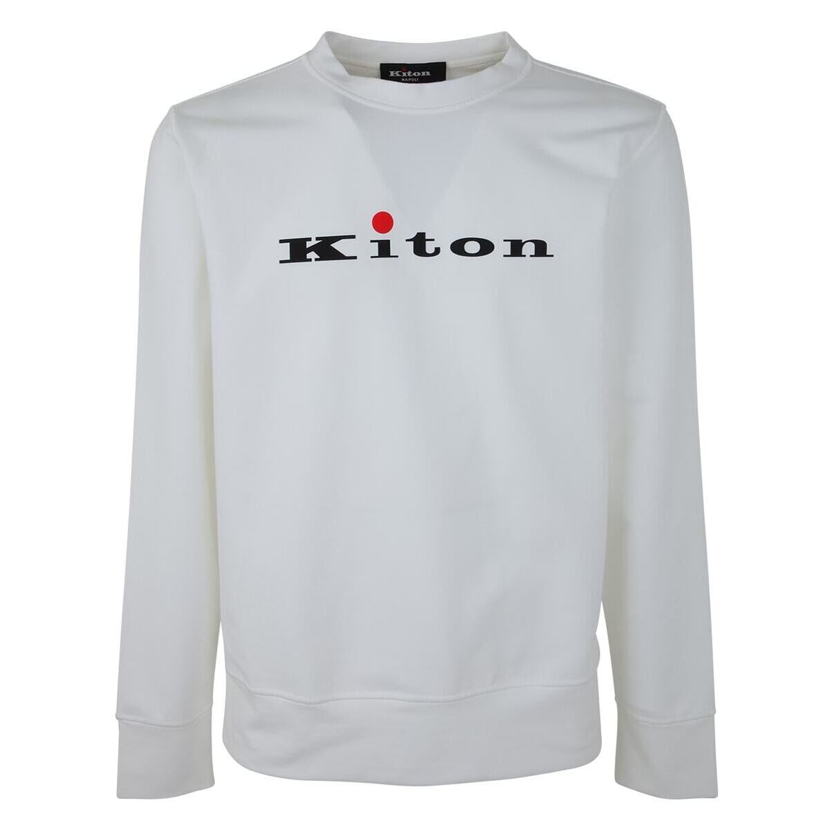 KITON キートン White トレーナー メンズ 春夏2023 UMK025916004 6004 WHITE  ia