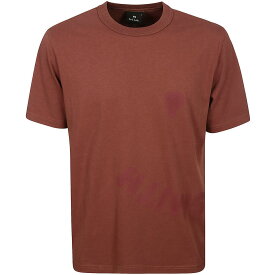 【5のつく日は全商品ポイント4倍】 PAUL SMITH ポールスミス Tシャツ メンズ 春夏2023 M2R.220X.KP3743 26 BRICK RED 【関税・送料無料】【ラッピング無料】 ia