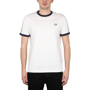 FRED PERRY tbh y[ TVc Y t2023 M4620 129 SNOW WHITE y֐ŁEzybsOz ia