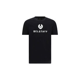 BELSTAFF BELSTAFF ブラック Black Tシャツ メンズ 春夏2023 104141 BLACK 【関税・送料無料】【ラッピング無料】 ia
