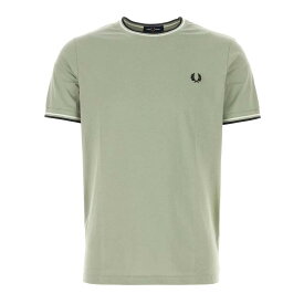 【楽天スーパーSALE!!30000円以上2000円OFFクーポン対象】 FRED PERRY フレッド ペリー Tシャツ メンズ 春夏2023 M1588 R89 SEAGRASS 【関税・送料無料】【ラッピング無料】 ia