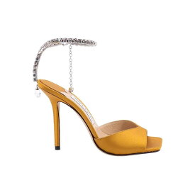 【土日限定！15,000円以上で1,000円引き】 JIMMY CHOO ジミーチュウ イエロー Yellow サンダル レディース 秋冬2023 SAEDASANDAL100BGH SUNFLOWER 【関税・送料無料】【ラッピング無料】 ia