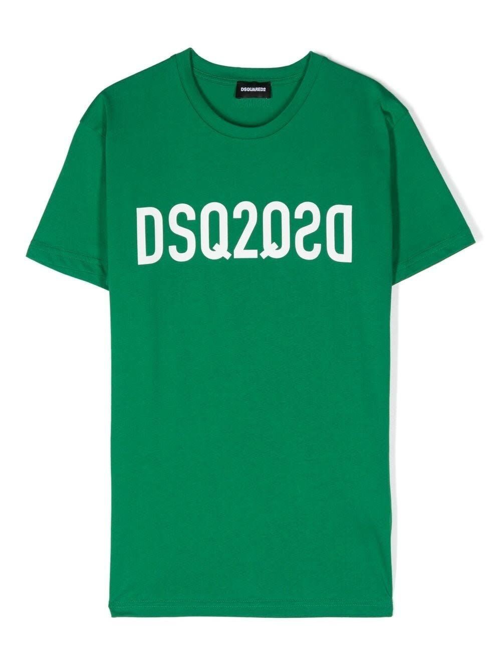 DSQUARED2 ディースクエアード Green トップス ボーイズ 春夏2023 DQ1831 D00MV DQ519  ia