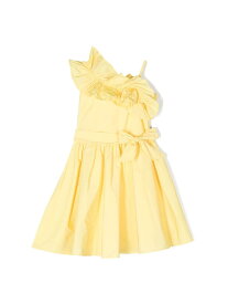 MSGM エムエスジーエム イエロー GIALLO ドレス ガールズ 春夏2023 MS029413K_029 【関税・送料無料】【ラッピング無料】 ia