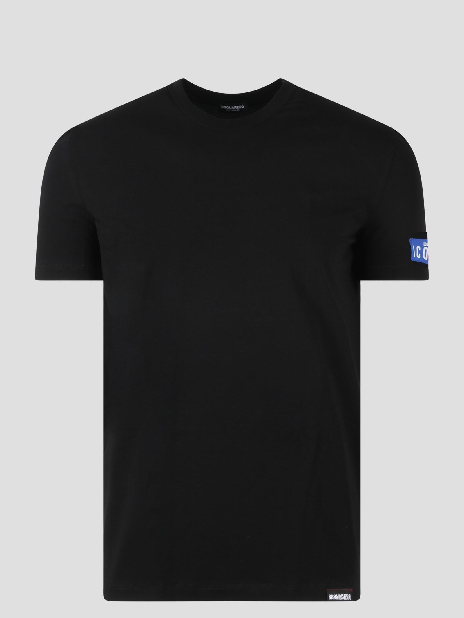 ファッション DSQUARED2 ディースクエアード ブラック Black Tシャツ