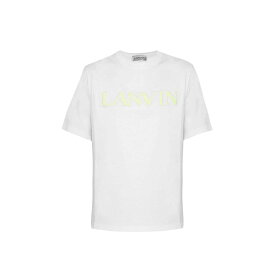 LANVIN ランバン ホワイト White Tシャツ メンズ 春夏2023 RM TS0005 J207P23_01 【関税・送料無料】【ラッピング無料】 ia