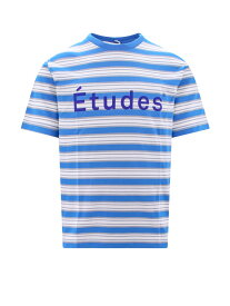 ETUDES エチュード ブルー Blue Tシャツ メンズ 春夏2023 E23MM101A021ST BLUE 【関税・送料無料】【ラッピング無料】 ia