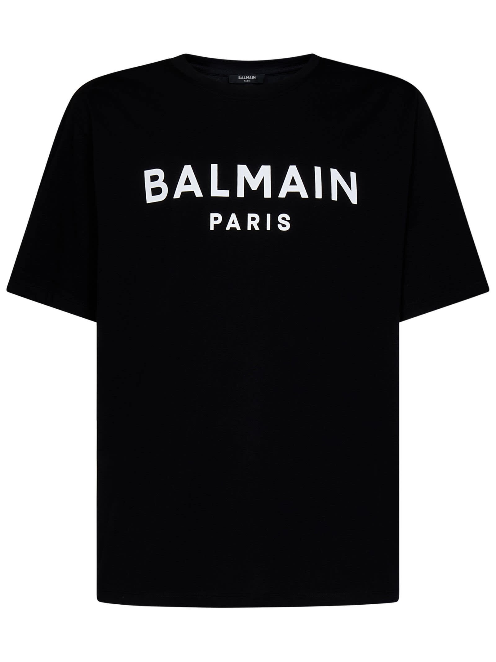 BALMAIN バルマン Black Tシャツ メンズ 秋冬2023 BH1EG000BB73 EAB  ia