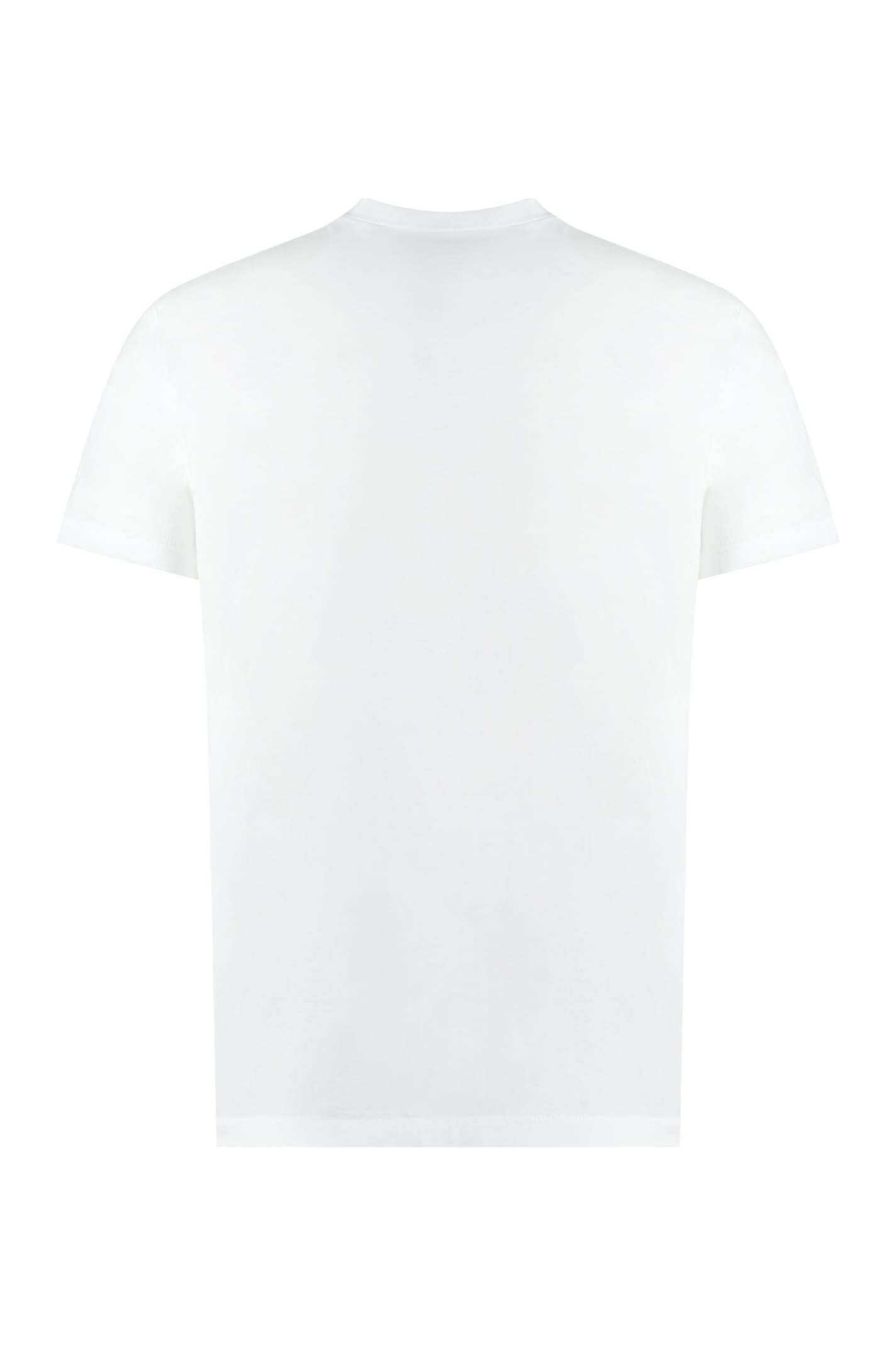 DSQUARED2 ディースクエアード White Tシャツ メンズ 秋冬2023 S74GD1152S23009_100  ia