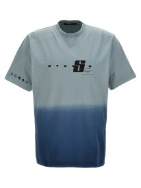 STAMPD スタンプド ブルー Light Blue Tシャツ メンズ 秋冬2023 SLAM3236TECGT 【関税・送料無料】【ラッピング無料】 ia