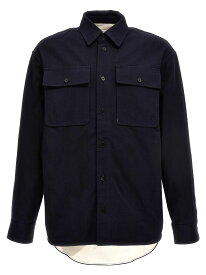 【本日0のつく日ポイント4倍！】 JIL SANDER ジル サンダー ネイビー NAVY シャツ メンズ 秋冬2023 J47DL0119 J46568402 【関税・送料無料】【ラッピング無料】 ia