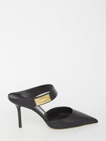 JIMMY CHOO ジミーチュウ ブラック Nero パンプス レディース 秋冬2023 NELL MULE 85 CLF BLACK 【関税・送料無料】【ラッピング無料】 ia