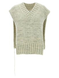 【楽天スーパーSALE!!100000円以上4000円OFFクーポン対象】 MAISON MARGIELA メゾン マルジェラ グリーン Green ベスト レディース 秋冬2023 SI0TH0001S17802709M 【関税・送料無料】【ラッピング無料】 ia