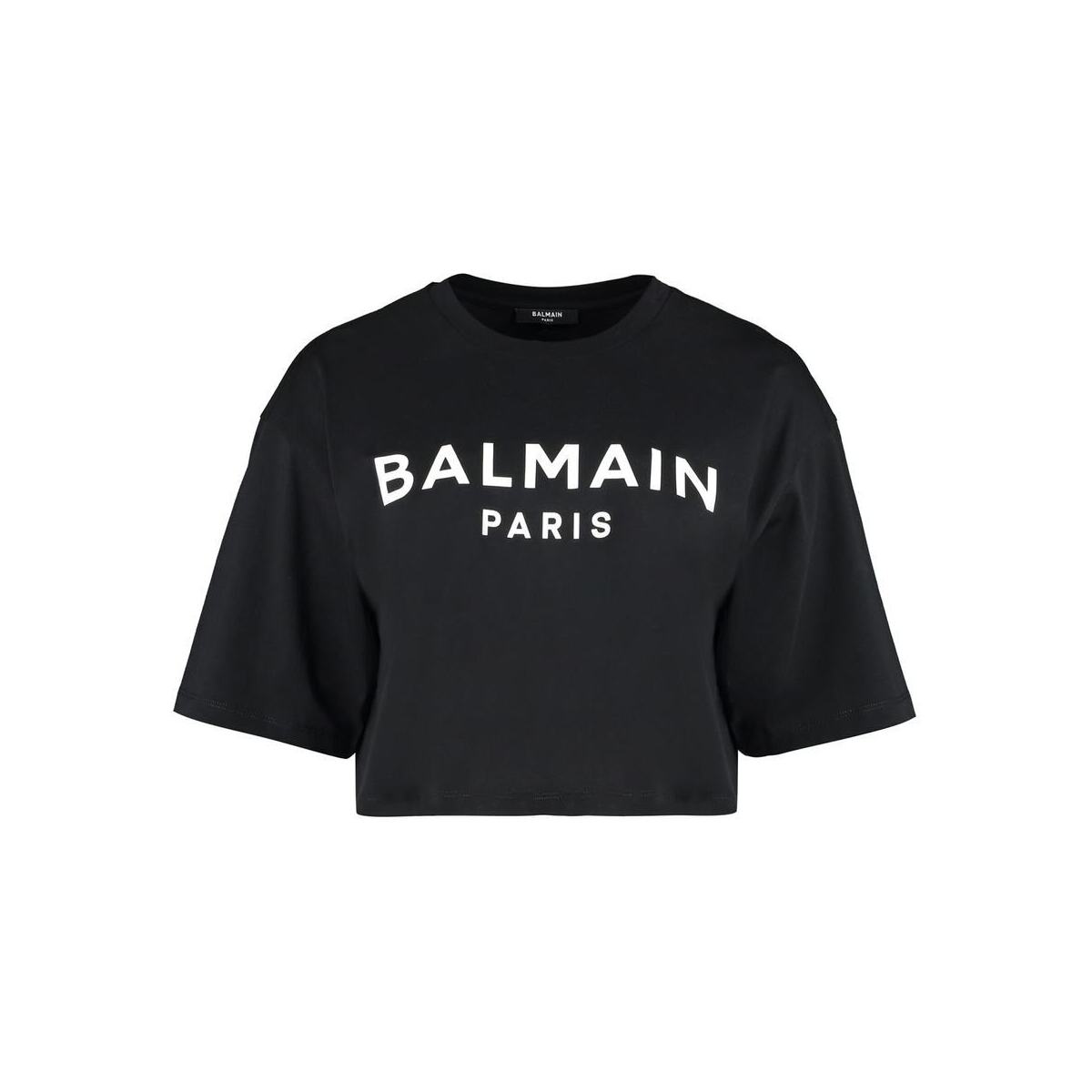 ❤在庫品数量限定❤ BALMAIN バルマン black Tシャツ レディース 春夏2023 AF1EE020BB02_EAB 【ラッピング無料】  ia