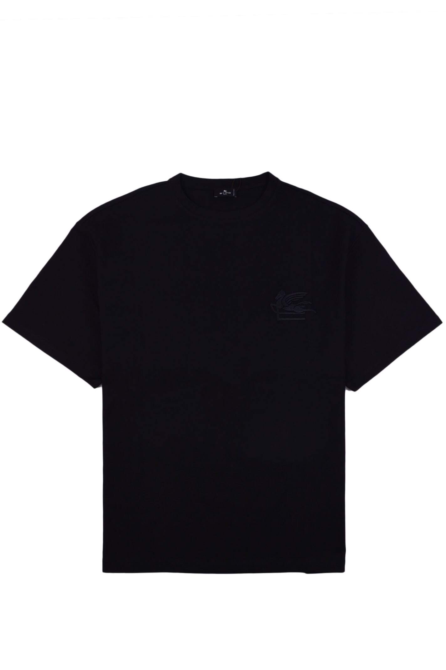ETRO エトロ ブラック Black Tシャツ メンズ 秋冬2023 1Y5259730 0001 【ラッピング無料】 iaのサムネイル