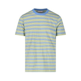 MARNI マルニ ブルー Light blue Tシャツ メンズ 春夏2023 HUMU0151EX UTC220 STY06 【関税・送料無料】【ラッピング無料】 ia