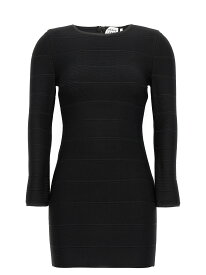 HERVE LEGER ブラック Black ドレス レディース 秋冬2023 HLT8202270001 【関税・送料無料】【ラッピング無料】 ia