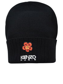 KENZO ケンゾー ブラック Black 帽子 メンズ 秋冬2023 FD68BU191KWB99 【関税・送料無料】【ラッピング無料】 ia