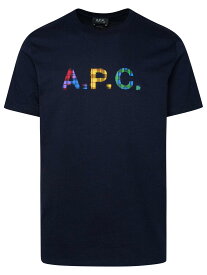 【5のつく日は全商品ポイント4倍】 A.P.C. アーペーセー ネイビー Navy Tシャツ メンズ 秋冬2023 COBQX-H26292IAK 【関税・送料無料】【ラッピング無料】 ia