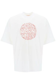MARNI マルニ Tシャツ メンズ 秋冬2023 HUMU0223PGUSCV80 CLW01 【関税・送料無料】【ラッピング無料】 ia