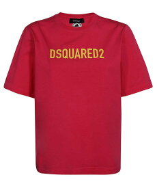 DSQUARED2 ディースクエアード レッド red Tシャツ レディース 秋冬2022 S75GD0283S22427_243 【関税・送料無料】【ラッピング無料】 ia