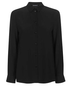 【楽天スーパーSALE!!100000円以上4000円OFFクーポン対象】 EMPORIO ARMANI エンポリオ アルマーニ ブラック black ブラウス レディース 秋冬2022 0NC3BT02301_999 【関税・送料無料】【ラッピング無料】 ia