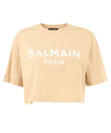 【楽天スーパーSALE!!50000円以上3000円OFFクーポン対象】 BALMAIN バルマン ブラウン Camel Tシャツ レディース 秋冬2022 YF0EE020BB02_WBS 【関税・送料無料】【ラッピング無料】 ia