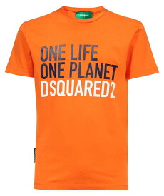 DSQUARED2 ディースクエアード オレンジ Orange Tシャツ メンズ 秋冬2022 S78GD0064S24452_186 【関税・送料無料】【ラッピング無料】 ia