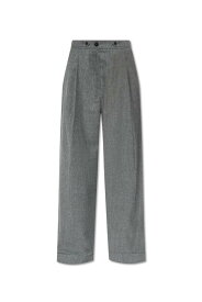 EMPORIO ARMANI エンポリオ アルマーニ グレー Grey パンツ レディース 秋冬2023 H4NP17 E2109 619 【関税・送料無料】【ラッピング無料】 ia