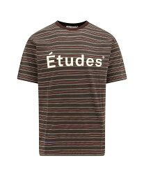 ETUDES エチュード ブラウン Brown Tシャツ メンズ 秋冬2023 H23MM101A021S1 BROWN 【関税・送料無料】【ラッピング無料】 ia