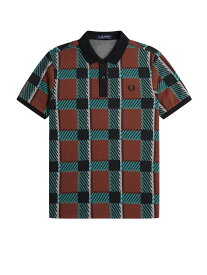 FRED PERRY フレッド ペリー ブラウン Brown トップス メンズ 秋冬2023 FPM666348 S54 【関税・送料無料】【ラッピング無料】 ia