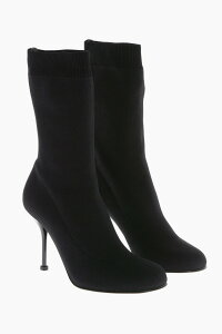 �A���L�T���_�[ �}�b�N�C�[�� ALEXANDER MCQUEEN �t���b�g�u�[�c �u�[�c ���f�B�[�X �u���b�N Flat boots 757497 W4X70 1000 �֐� �������� 2026AW dk
