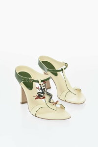 �{�b�e�K ���F�l�^ BOTTEGA VENETA �T���_�� ���f�B�[�X �C�G���[ Sandals 827723V1TR0 7187 �֐� �������� 2026SS dk