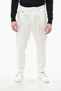 �p�I���y�R�� PAOLO PECORA �Y�{�� �p���c �����Y �z���C�g Trousers 24IC1M0B12651831102 �֐� �������� dk