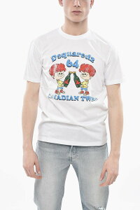 �f�B�[�X�N�G�A�[�h DSQUARED2 T�V���c �����Y �z���C�g T-shirts S71GD1396 S23009 100 �֐� �������� dk