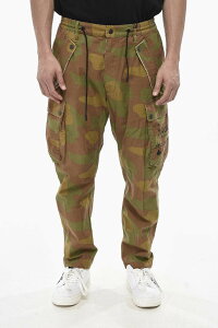�f�B�[�X�N�G�A�[�h DSQUARED2 �p���c �����Y �O���[�� Cargo trousers S74KB0470 S49605 001F �֐� �������� 2026AW dk