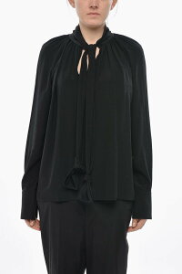 �W�o���V�B GIVENCHY T�V���c �g�b�v�X ���f�B�[�X �u���b�N T-shirts and tops BW61AM14M8 001 �֐� �������� dk