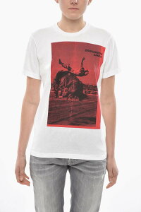 �f�B�[�X�N�G�A�[�h DSQUARED2 �|���V���c T�V���c ���f�B�[�X �z���C�g T-shirts and polo shirts S72GD0105S22427100 �֐� �������� dk