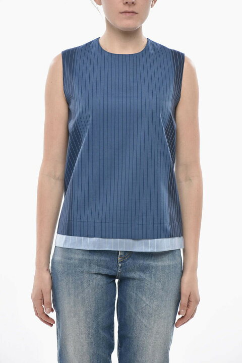 楽天市場】マルニ MARNI Tシャツ トップス レディース ブルー T-shirts 