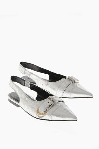 �W�o���V�B GIVENCHY �t���b�g�V���[�Y �t���b�g�V���[�Y ���f�B�[�X �V���o�[ Flat Shoes BE500SE291 040 �֐� �������� dk