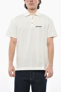 �p�[�� �G���W�F���X PALM ANGELS �|���V���c �����Y �z���C�g Polo shirts PMGB012S24FAB0020310 �֐� �������� dk