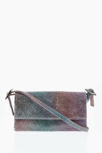 �x�l�f�b�^ �u���b�c�B�P�X BENEDETTA BRUZZICHES �o�b�O ���f�B�[�X Business bags SS23014009VITTISSIMA RHINESTONE MESH/SPECTRE �֐� �������� dk