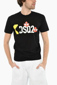 �f�B�[�X�N�G�A�[�h DSQUARED2 T�V���c �����Y �u���b�N T-shirts S71GD1352 S23009 900 �֐� �������� 2026SS dk