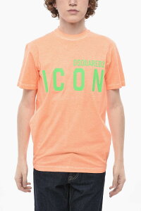 �f�B�[�X�N�G�A�[�h DSQUARED2 T�V���c �����Y �I�����W T-shirts S79GC0090 S22427 914 �֐� �������� dk