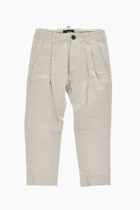 �f�B�[�X�N�G�A�[�h DSQUARED2 �p���c �{�[�C�Y �x�[�W�� Cargo trousers DQ2128 D0093 DQ717 �֐� �������� 2026SS dk