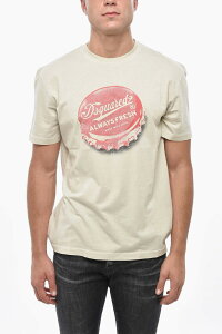 �f�B�[�X�N�G�A�[�h DSQUARED2 T�V���c �����Y �x�[�W�� T-shirts S74GD1234 S22427 800 �֐� �������� dk