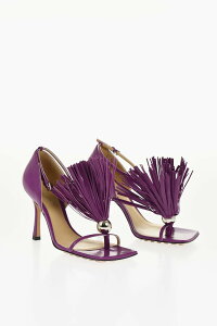 �{�b�e�K ���F�l�^ BOTTEGA VENETA �T���_�� ���f�B�[�X �p�[�v�� Sandals 716241VBSF05017 �֐� �������� dk