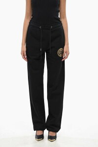 ���F���T�[�` VERSACE �p���c ���f�B�[�X �u���b�N Cargo trousers 1016560 1A10156 2B130 �֐� �������� 2026AW dk