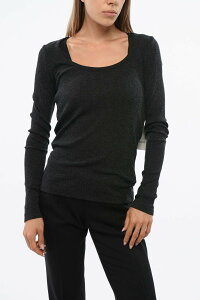 �G�[�S�[���h�C�[ AGOLDE �Z�[�^�[ �j�b�g�E�F�A ���f�B�[�X �O���[ Knitwear A7285 1352 KNISS �֐� �������� dk