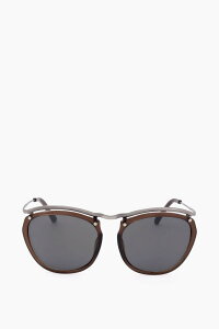 �����_�E�t�@���[ LINDA FARROW �T���O���X �T���O���X�E���K�l ���f�B�[�X �u���E�� Sunglasses DVN85 BROWN �֐� �������� dk
